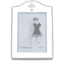 Abbey Cross Silverplate 5x7 Photo Frame