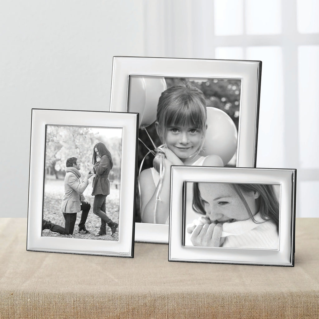 Naples Silverplate 5x7 Photo Frame