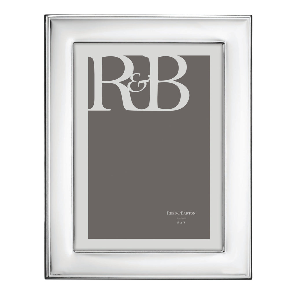 Naples Silverplate 5x7 Photo Frame