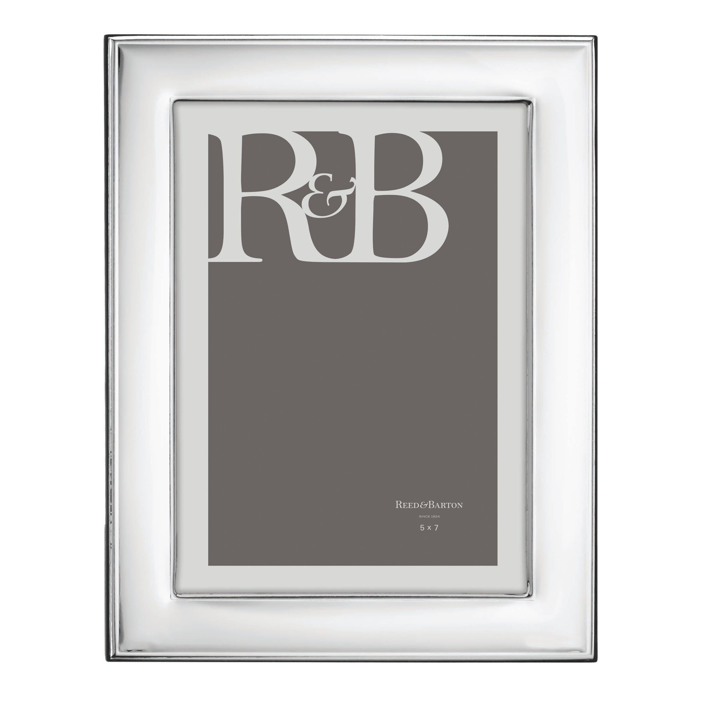Naples Silverplate 5x7 Photo Frame