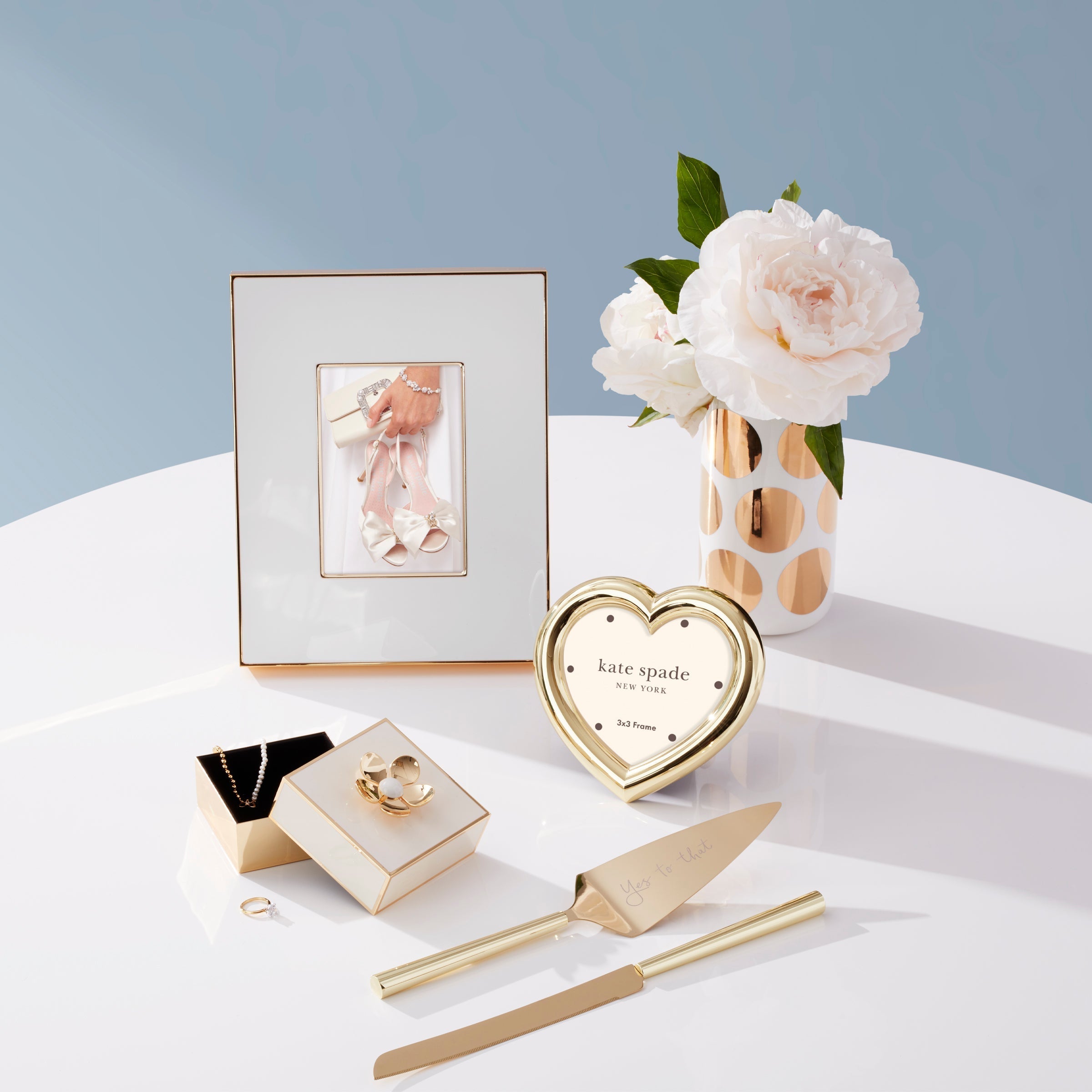 Charmed Life Gold Heart Photo Frame